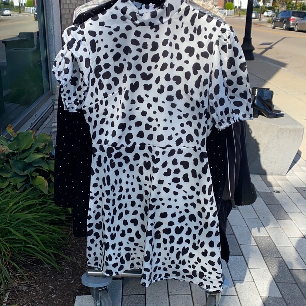Nasty gal cow print hottie